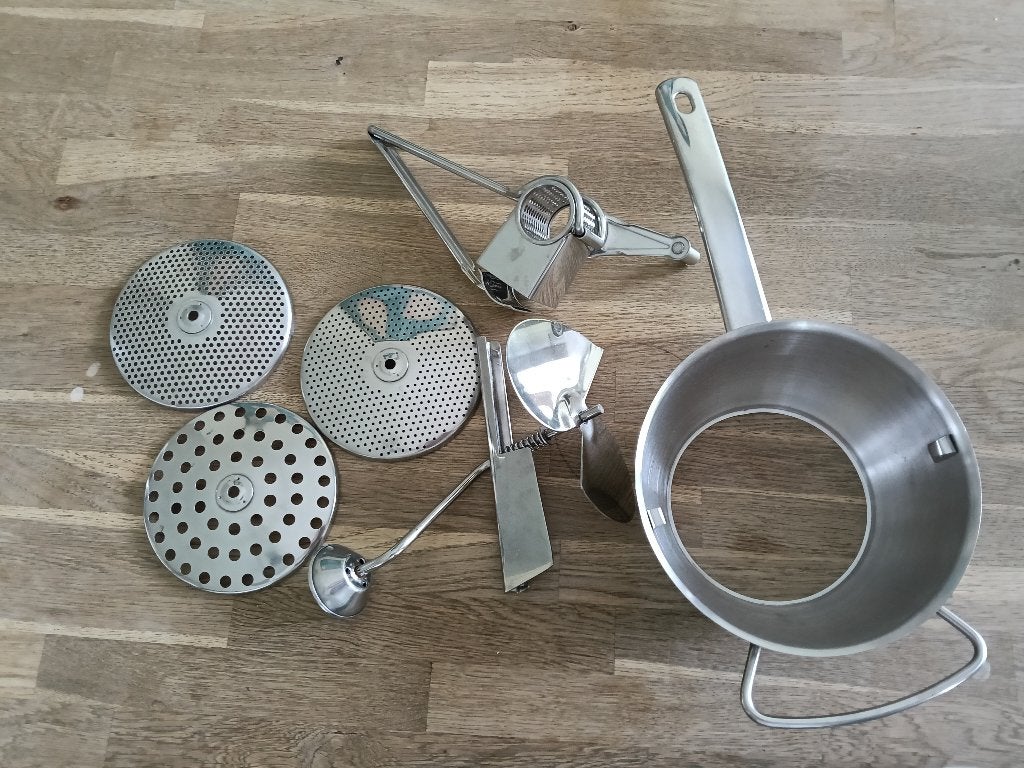 Passeerzeef, Overige typen, Zilver, Ophalen of Verzenden, Zo goed als nieuw