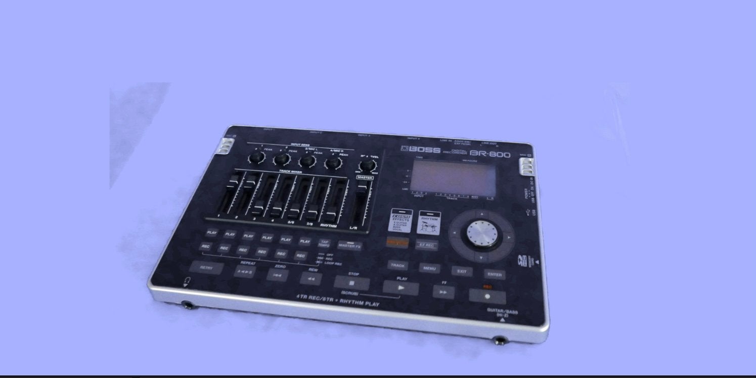 Boss BR 800 digitale multi recorder, Muziek en Instrumenten, Mengpanelen, Gebruikt, 5 tot 10 kanalen, Ophalen of Verzenden