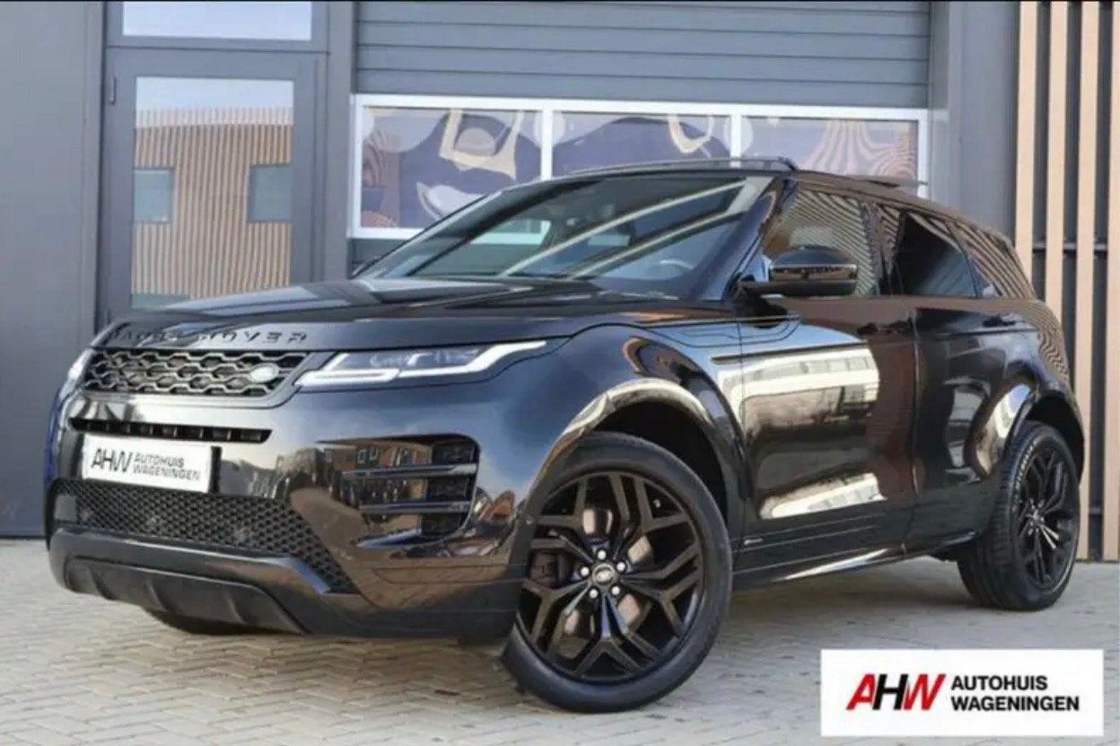 Land Rover Range Rover Evoque D180 180pk AWD Aut 2019 Zwart, Auto's, 4 cilinders, 2000 kg, Zwart, 14 km/l