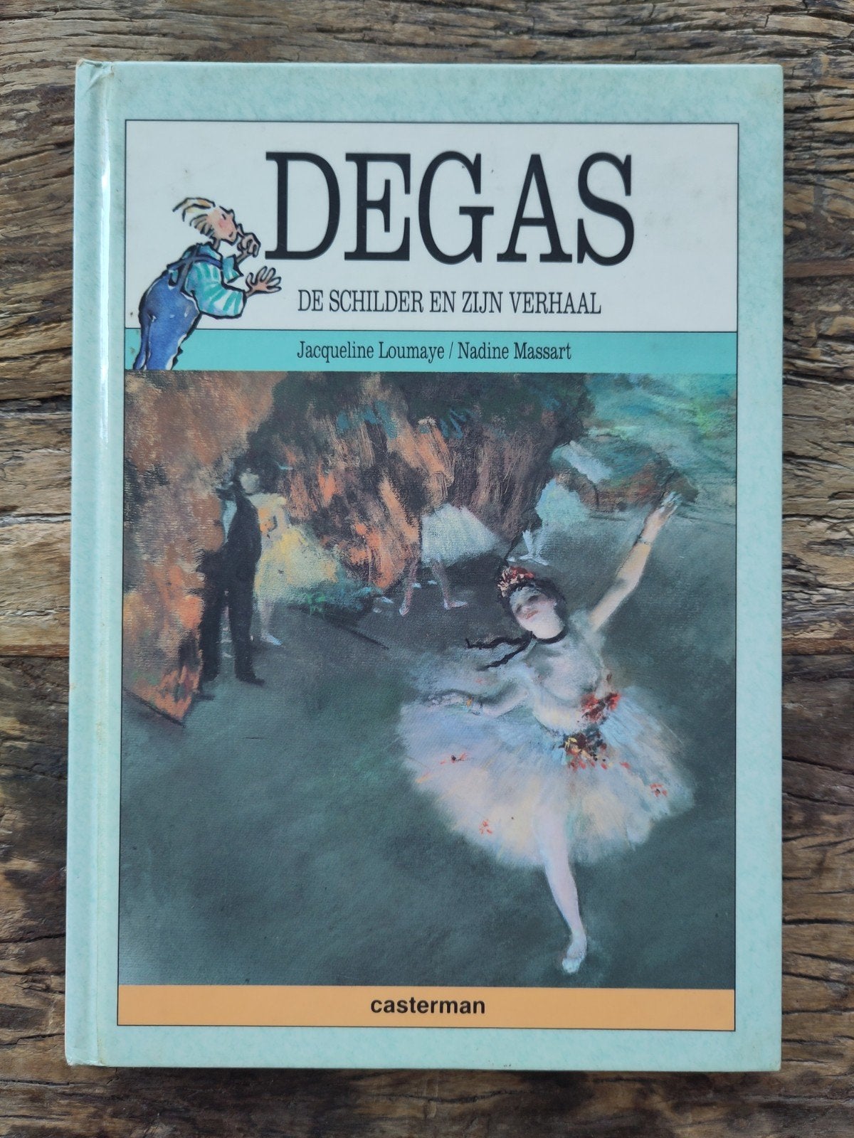 Boek Degas, de schilder en zijn verhaal, Fictie algemeen, Ophalen of Verzenden, Zo goed als nieuw, J. Loumaye