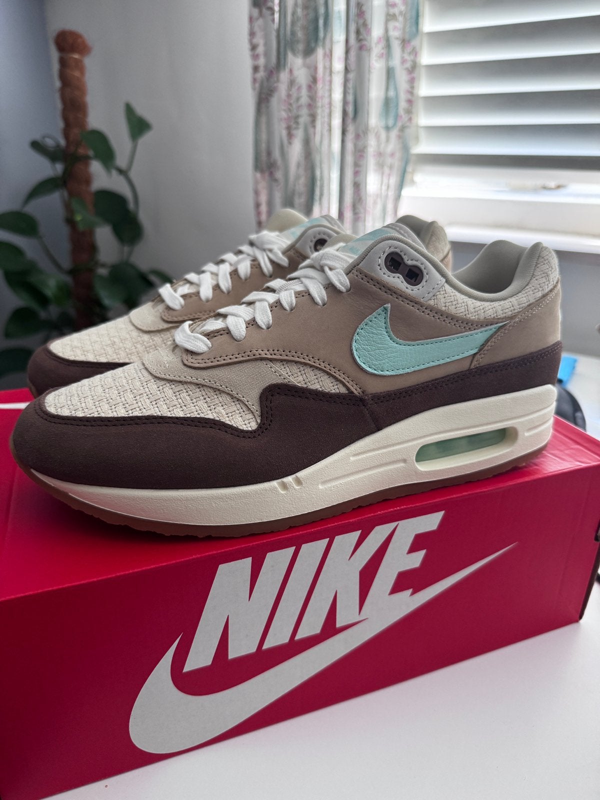 Air Max 1 Crepe Brown | 43, Bruin, Nieuw, Ophalen of Verzenden, Sneakers of Gympen