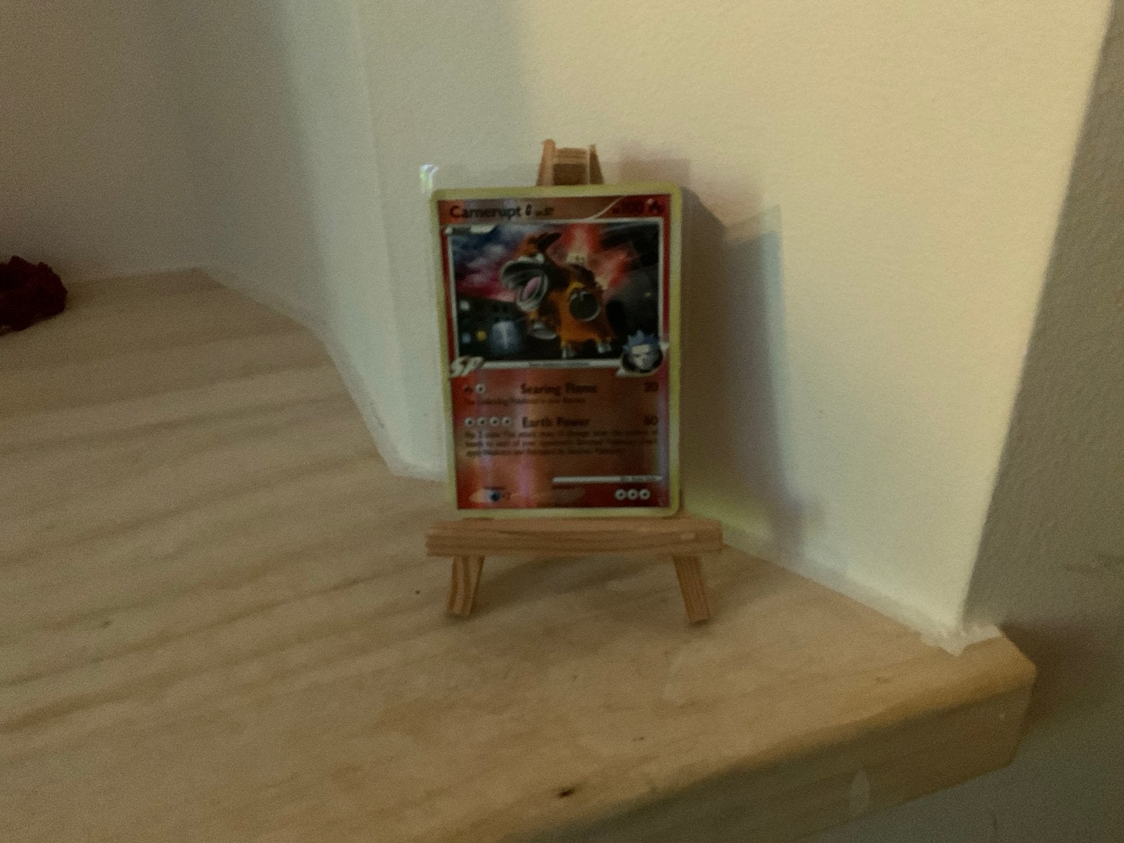 Camerupt Reverse Holo, Ophalen of Verzenden, Zo goed als nieuw, Losse kaart, Foil