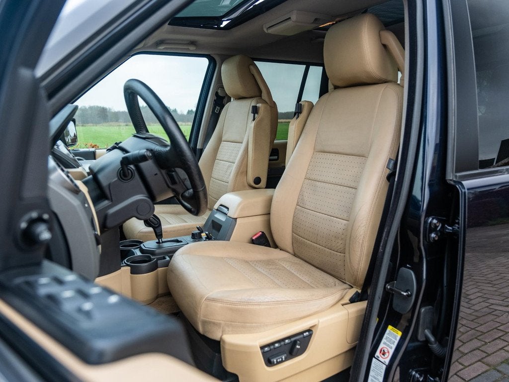 Land Rover Discovery 4.4 V8 HSE | 7-pers | Schuifdak Panodak, Auto's, Land Rover, Automaat, Gebruikt, Blauw, 7 stoelen