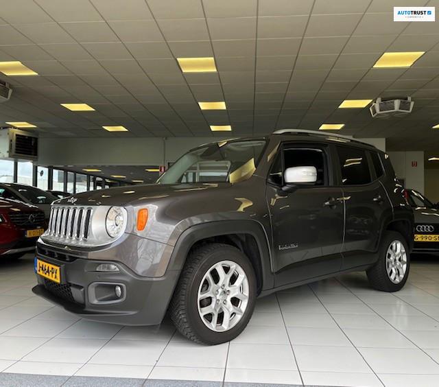 Jeep Renegade 1.4 MultiAir Limited/Automaat/Trekhaak/Navi/Cr, Auto's, Jeep, Bedrijf, Te koop, Renegade, ABS, Airbags, Airconditioning