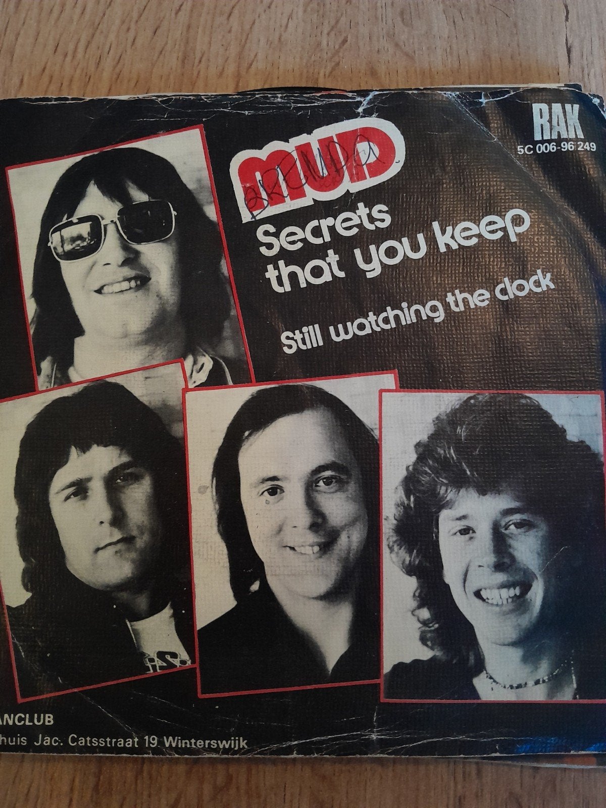 mud 7inch secrets that you keep, Ophalen of Verzenden, Zo goed als nieuw, Pop