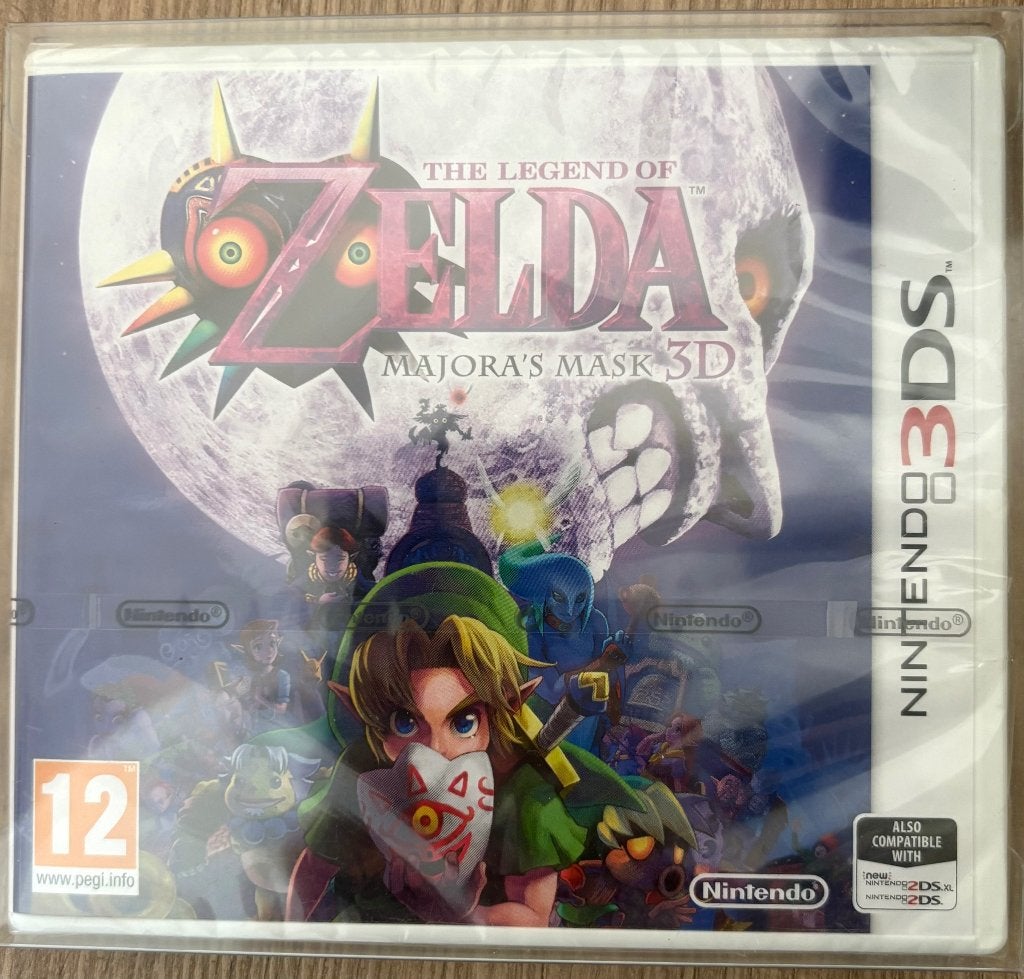 Zelda Majora's Mask 3D Nintendo 3DS Nieuw Sealed, Avontuur en Actie, 1 speler, Nieuw, Ophalen of Verzenden