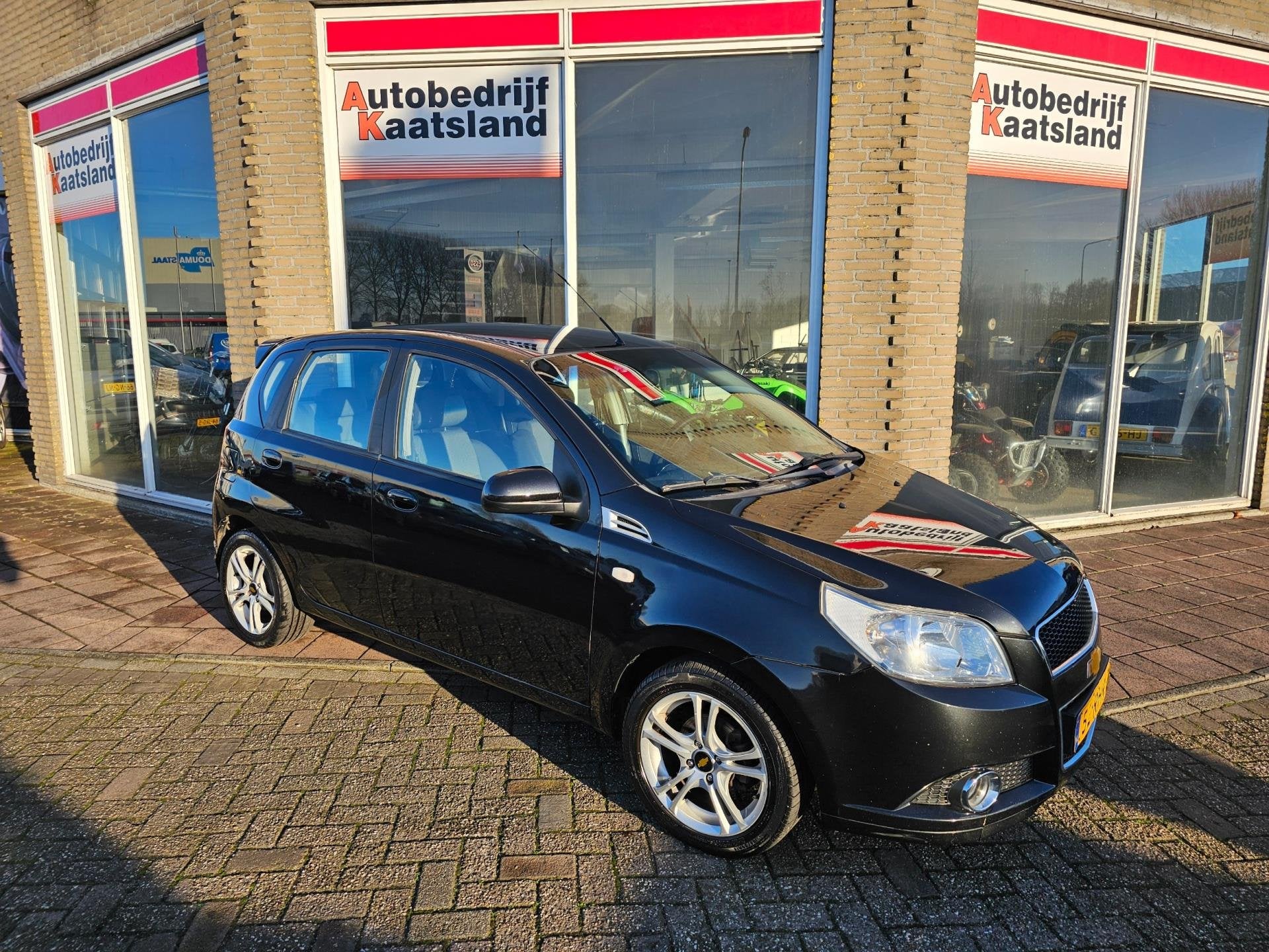 Chevrolet Aveo 1.2 16V LS+ - Airco - Electr Ramen - 2011!, Auto's, Chevrolet, Voorwielaandrijving, Stof, 4 cilinders, 400 kg