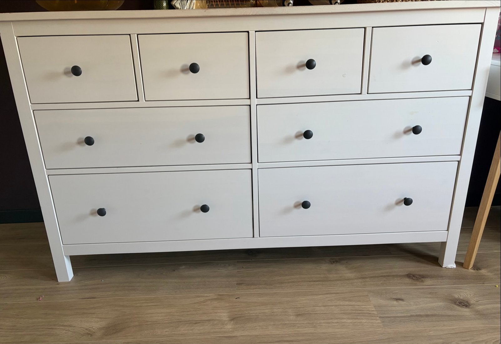 IKEA ladekast met 8 laden - Wit, Ophalen, Gebruikt, 5 laden of meer, 150 tot 200 cm