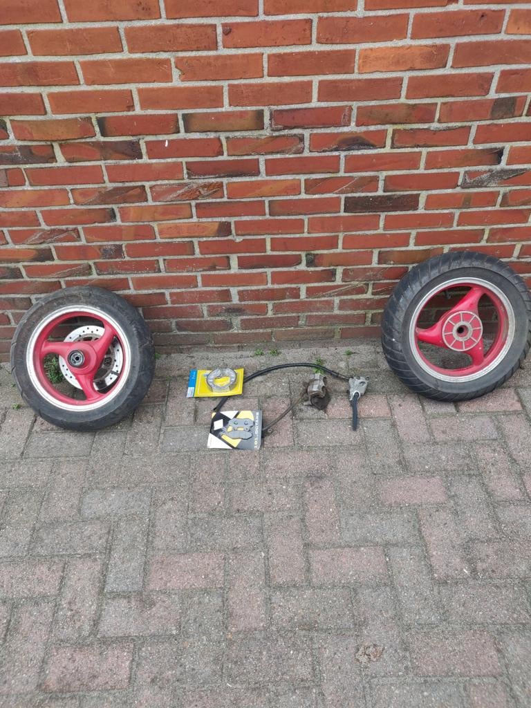 Complete 12 inch Wielset Yiben Scooter – Voor & Achter + N, Ophalen, Overige typen