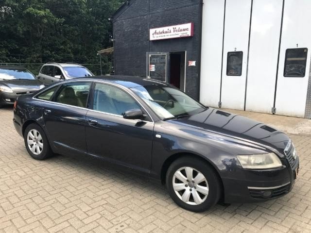 Audi A6 3.0 TDI Leer NAVI- loop of sloop! Start niet!, Auto's, Audi, Automaat, Gebruikt, Beige, Automatische klimaatregeling