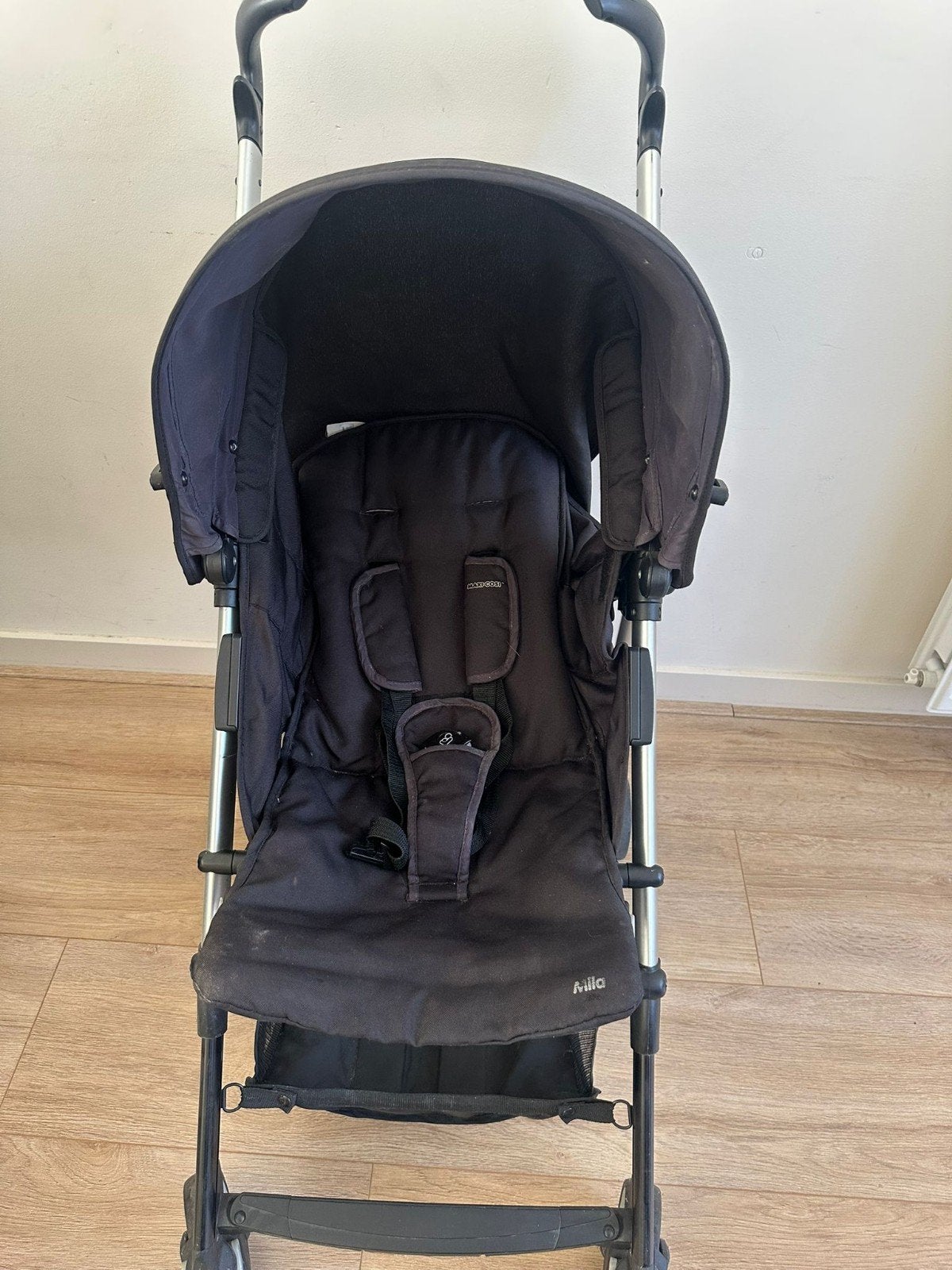 Buggy 'MaxiCosi'+ Maxicosi+ voetenzakken, Kinderen en Baby's, Buggy's, Ophalen, Gebruikt, Maxi-Cosi, Verstelbare rugleuning