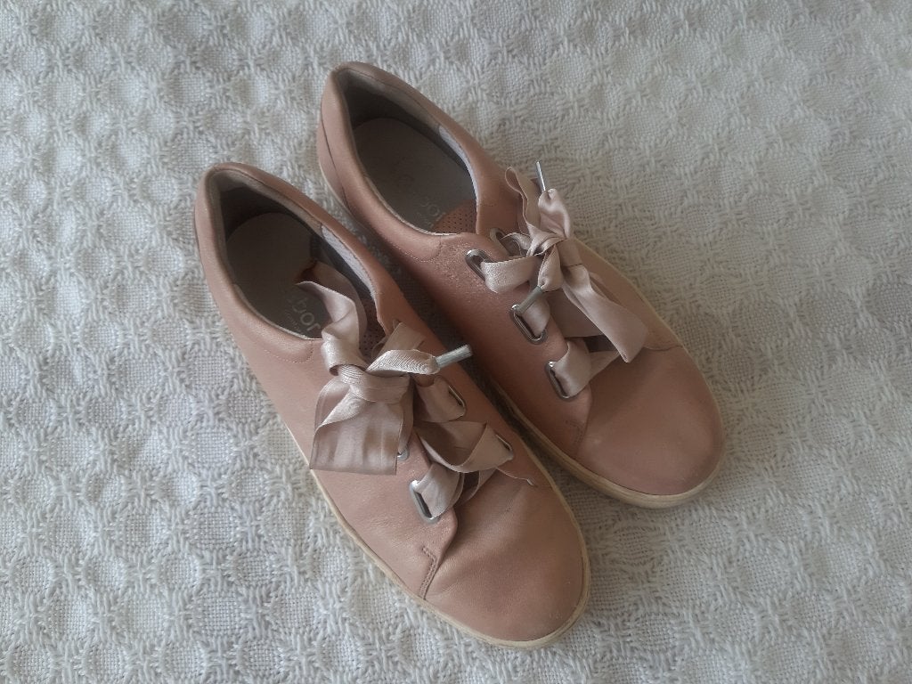 roze dames schoenen Gabor maat 9,5 - maat 44, Ophalen, Gabor, Sneakers of Gympen, Roze