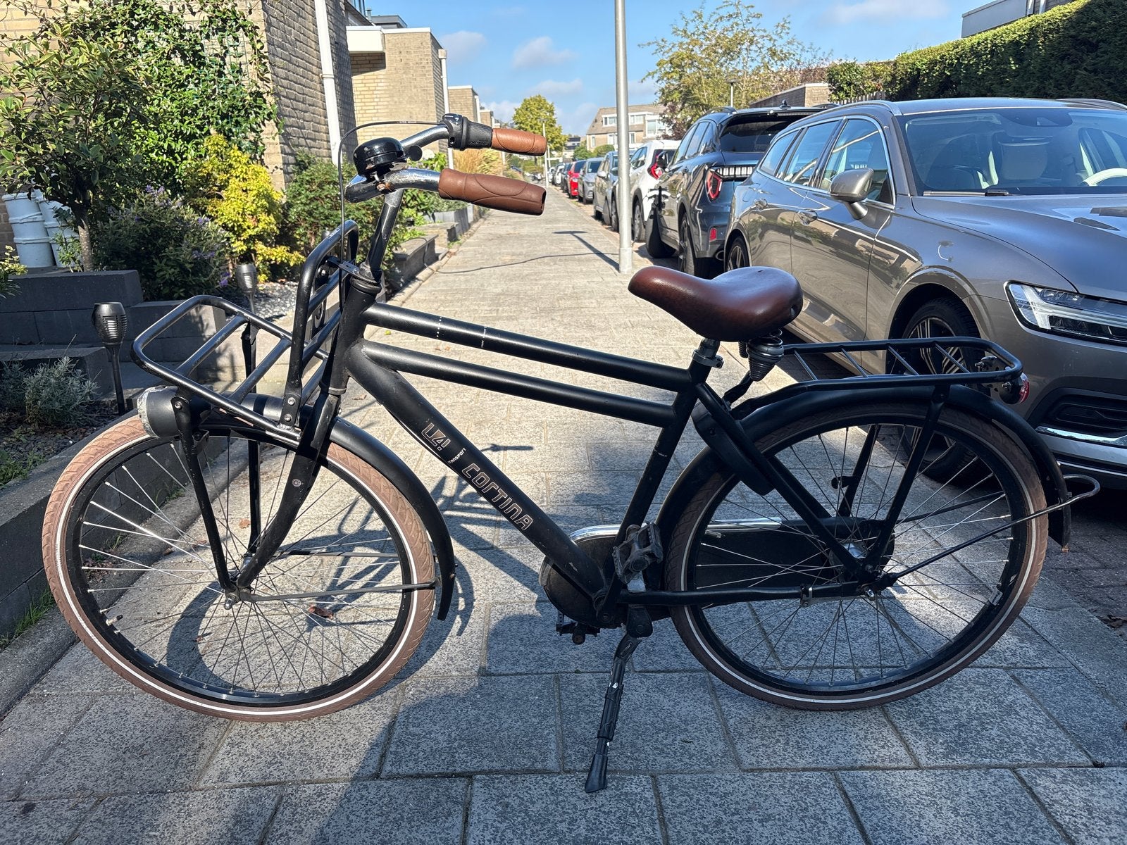 Cortina U4 Transportfiets jongens, Terugtraprem, Gebruikt, Versnellingen, Ophalen