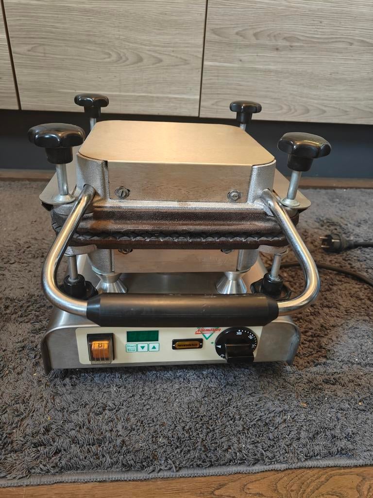 GERESERVEERD Professioneel stroopwafel ijzer., Ophalen of Verzenden