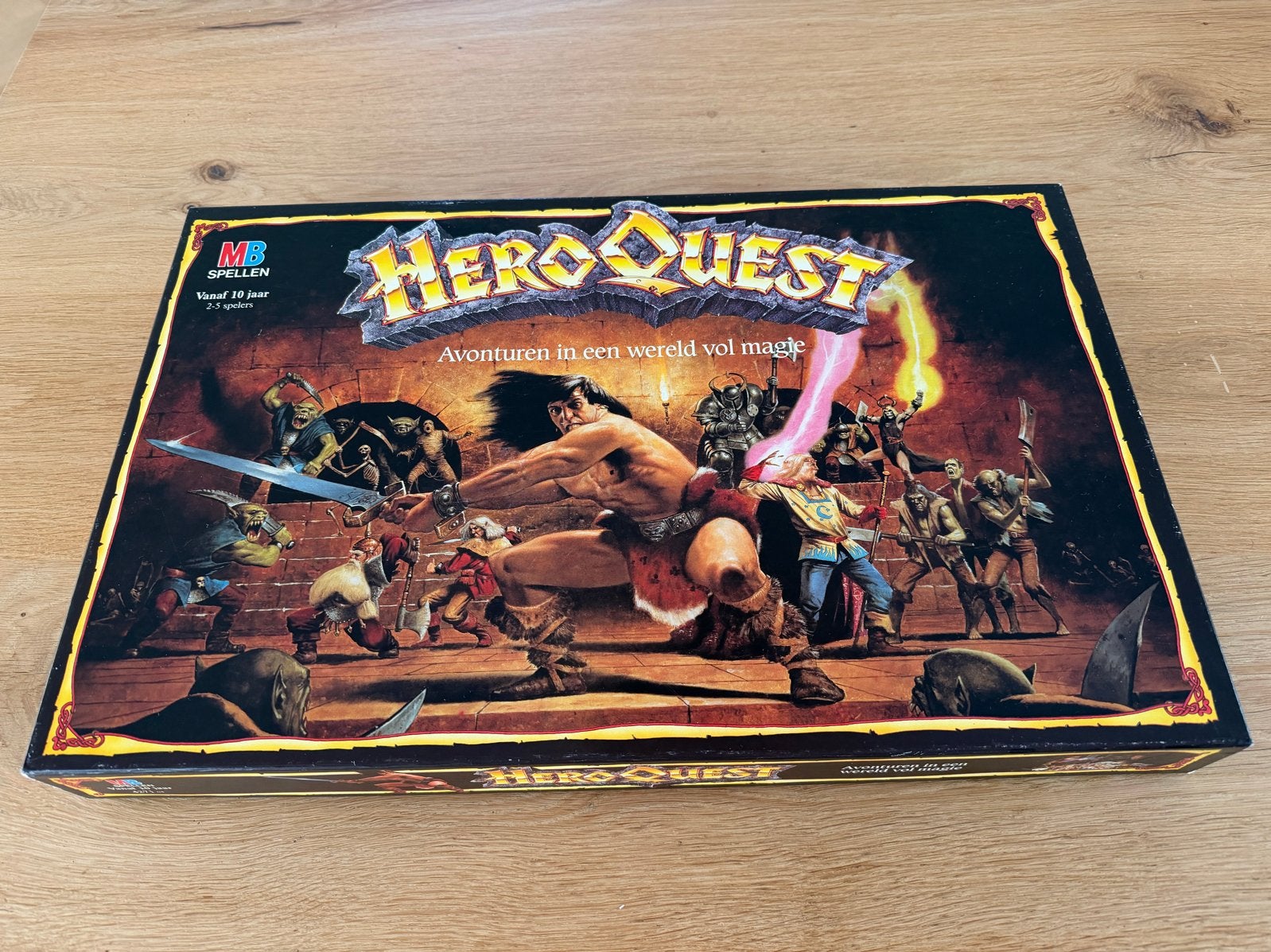 HeroQuest (1989) - Originele NL editie - Unieke nieuwstaat, Drie of vier spelers, Ophalen of Verzenden, Nieuw