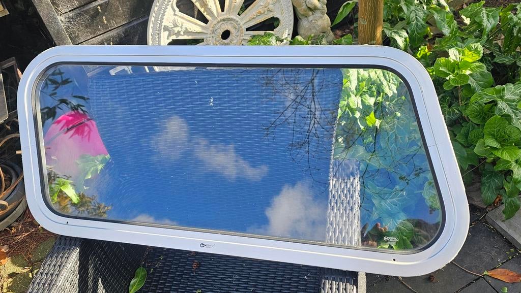 Set aluminium scheepsramen., Watersport en Boten, Bootonderdelen, Ophalen, Zo goed als nieuw, Motor en Techniek, Zeilboot of Motorboot