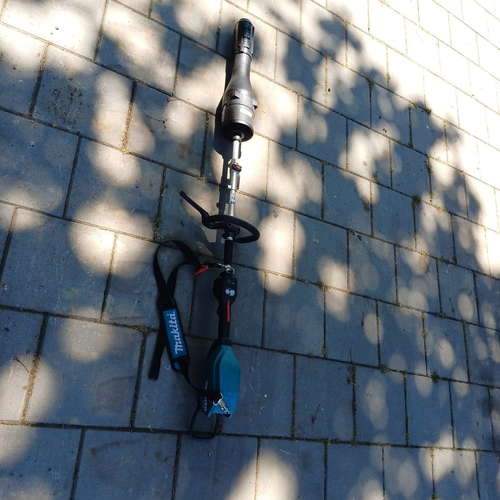 Makita 40v combi systeem inclusief bladblazer, Ophalen of Verzenden, Zo goed als nieuw, Makita, Accu