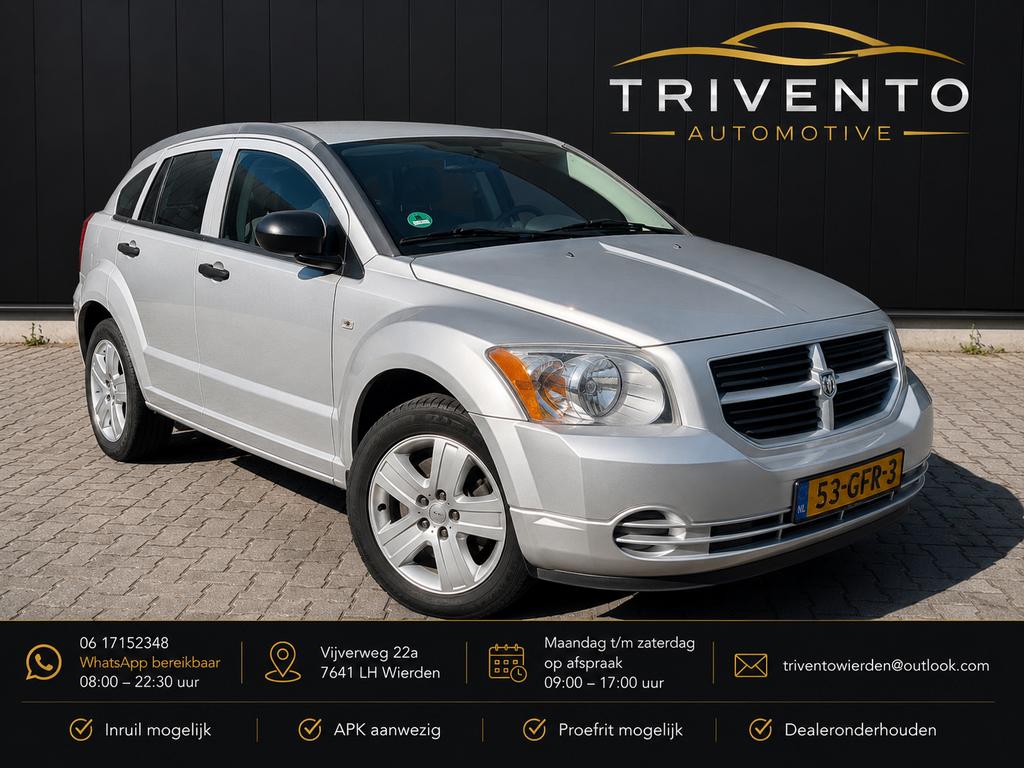 Dodge Caliber 1.8 16V 150 pk / NIEUWE APK / AIRCO, Voorwielaandrijving, Stof, Met garantie (alle), Bedrijf