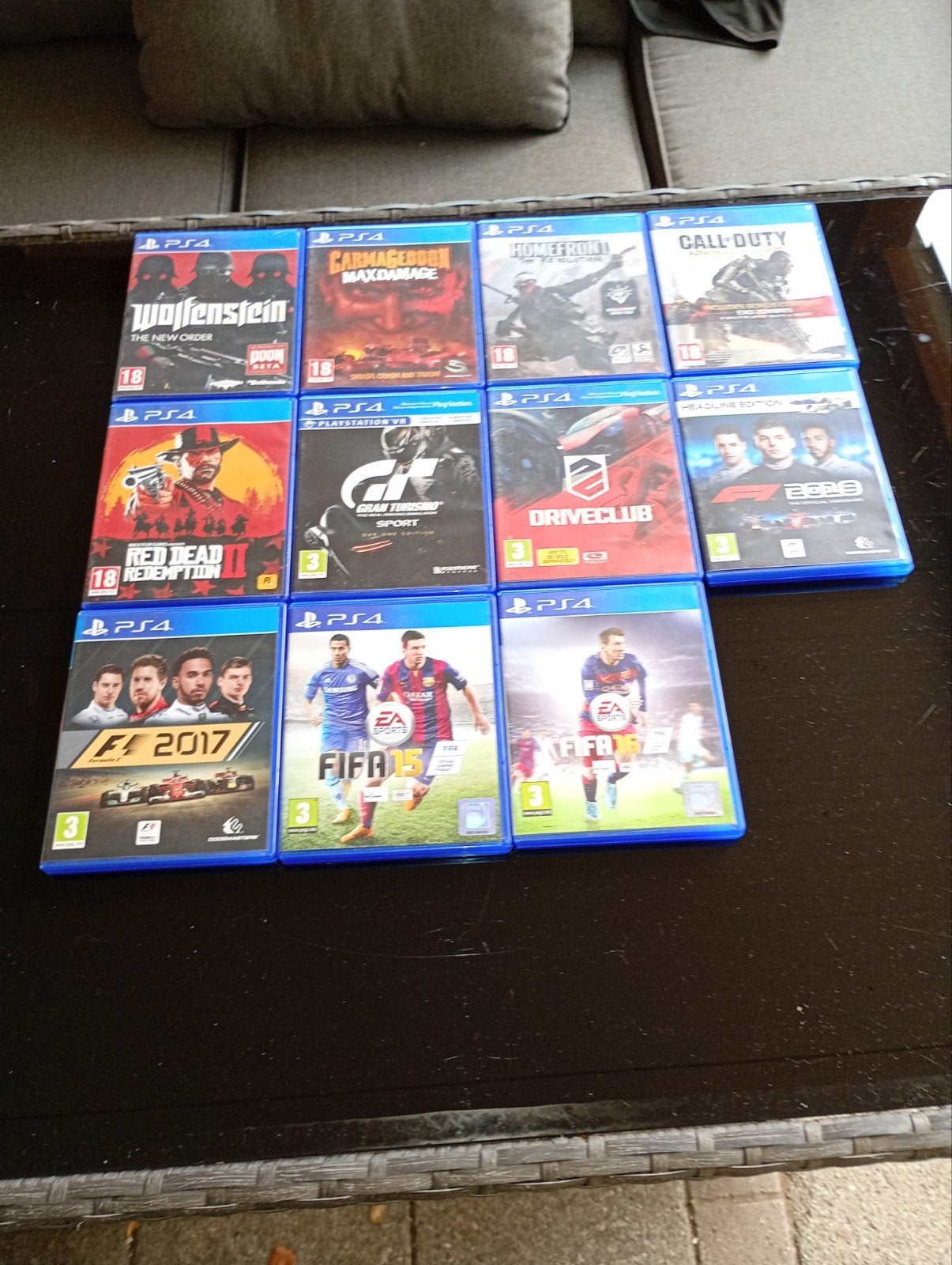 PS4 PlayStation spellen, Ophalen
