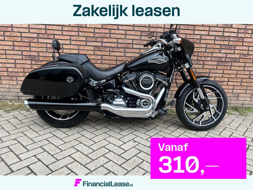 Harley Davidson Chopper 107 wilwaukee-EIGHT FLSB Sport Glide, Motoren, 1745 cc, Chopper, Bedrijf, Meer dan 35 kW