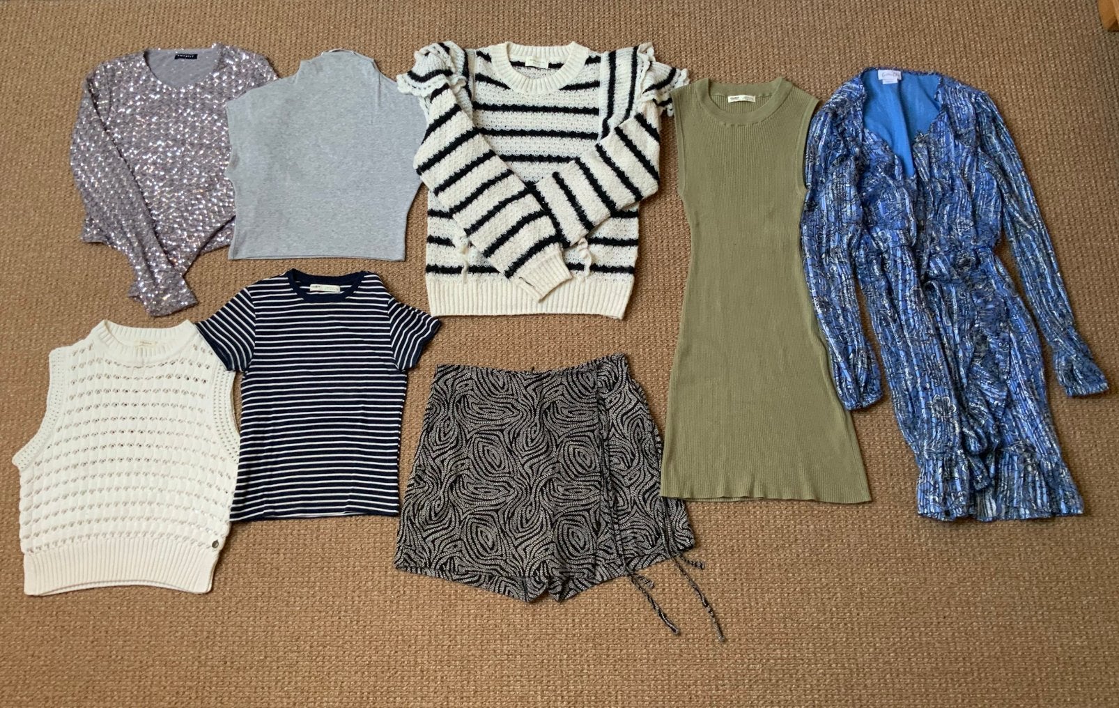 Kledingpakket dames maat S  Jurk Skort Spencer Trui etc., Ophalen of Verzenden