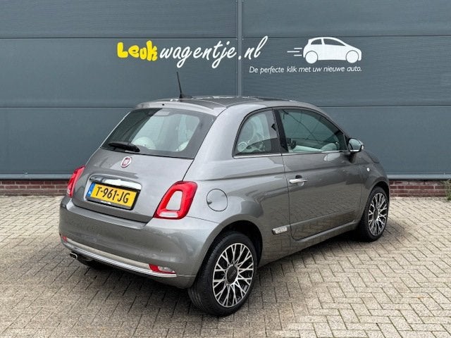 Fiat 500 1.2 Star *carplay *navi *cruise *panoramadak *16”, Voorwielaandrijving, Gebruikt, 4 cilinders, 4 stoelen