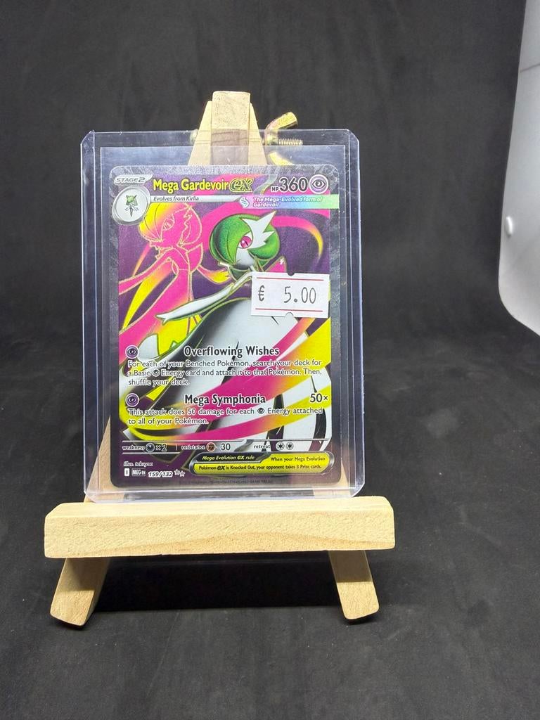 Mega gardevoir ex 159 nm/nm, Ophalen of Verzenden, Zo goed als nieuw