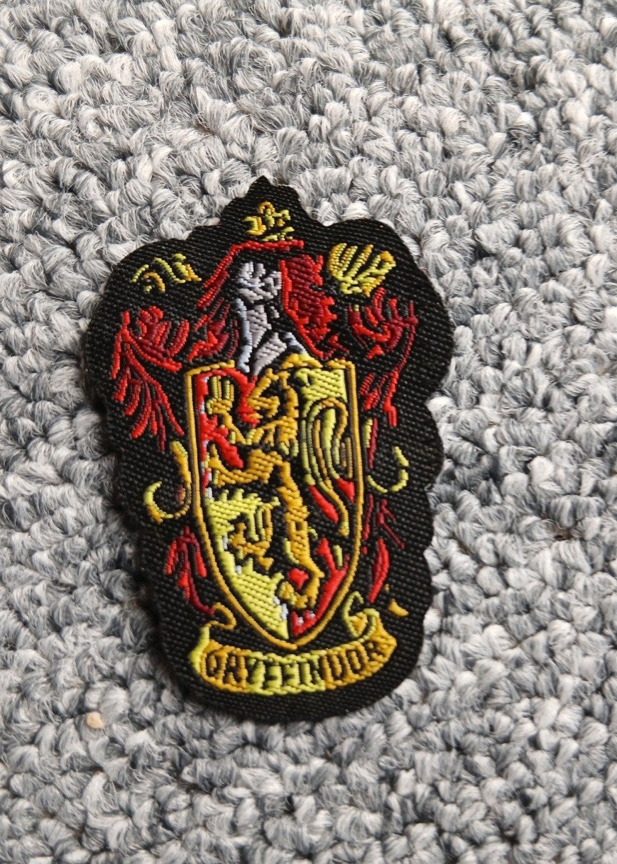 Strijkapplicatie patch harry potter gryffindor, Verzamelen, Harry Potter, Ophalen of Verzenden, Nieuw, Overige typen