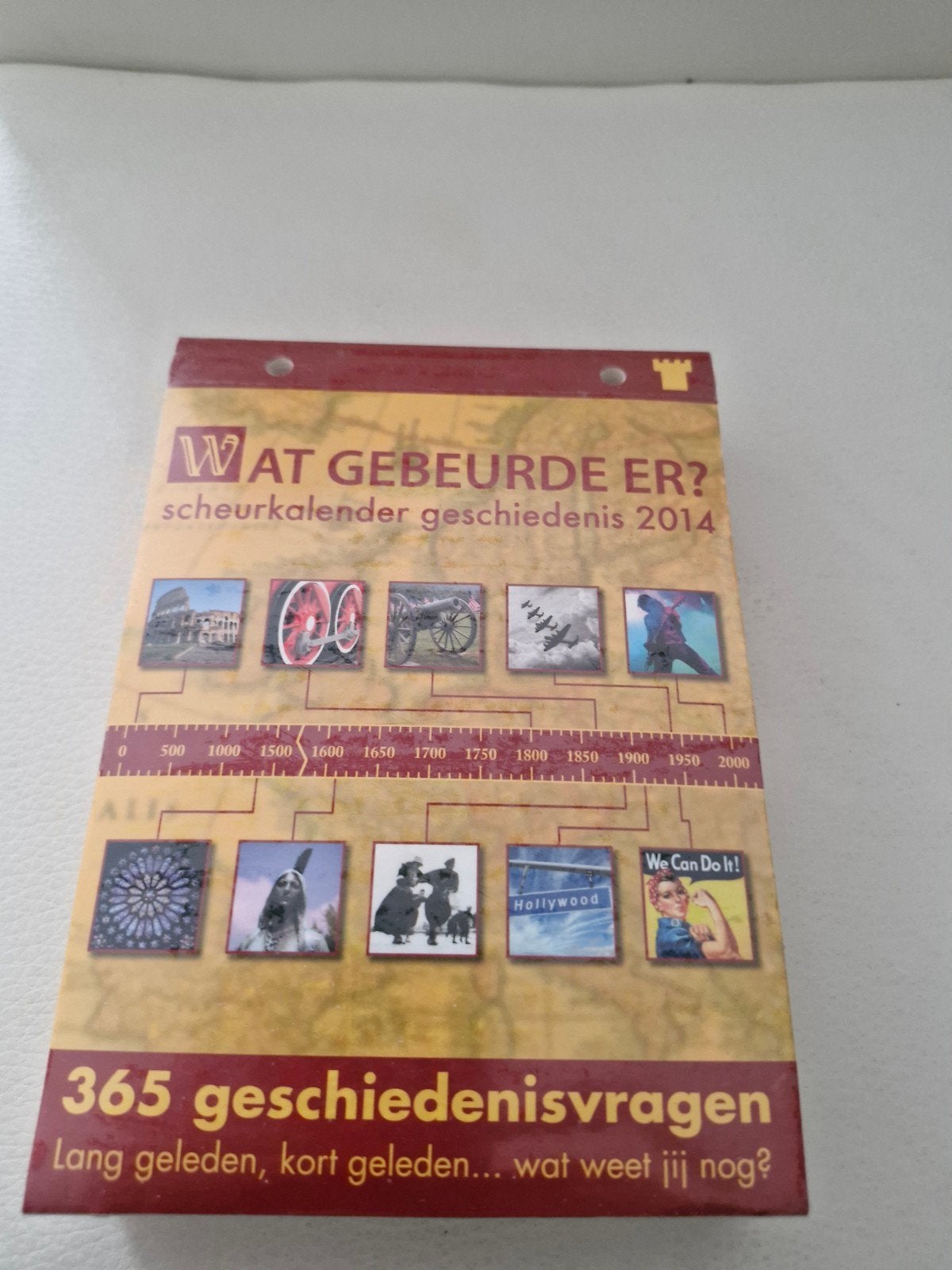 scheurkalender geschiedenis 2014, Diversen, Ophalen of Verzenden, Dagkalender, Nieuw