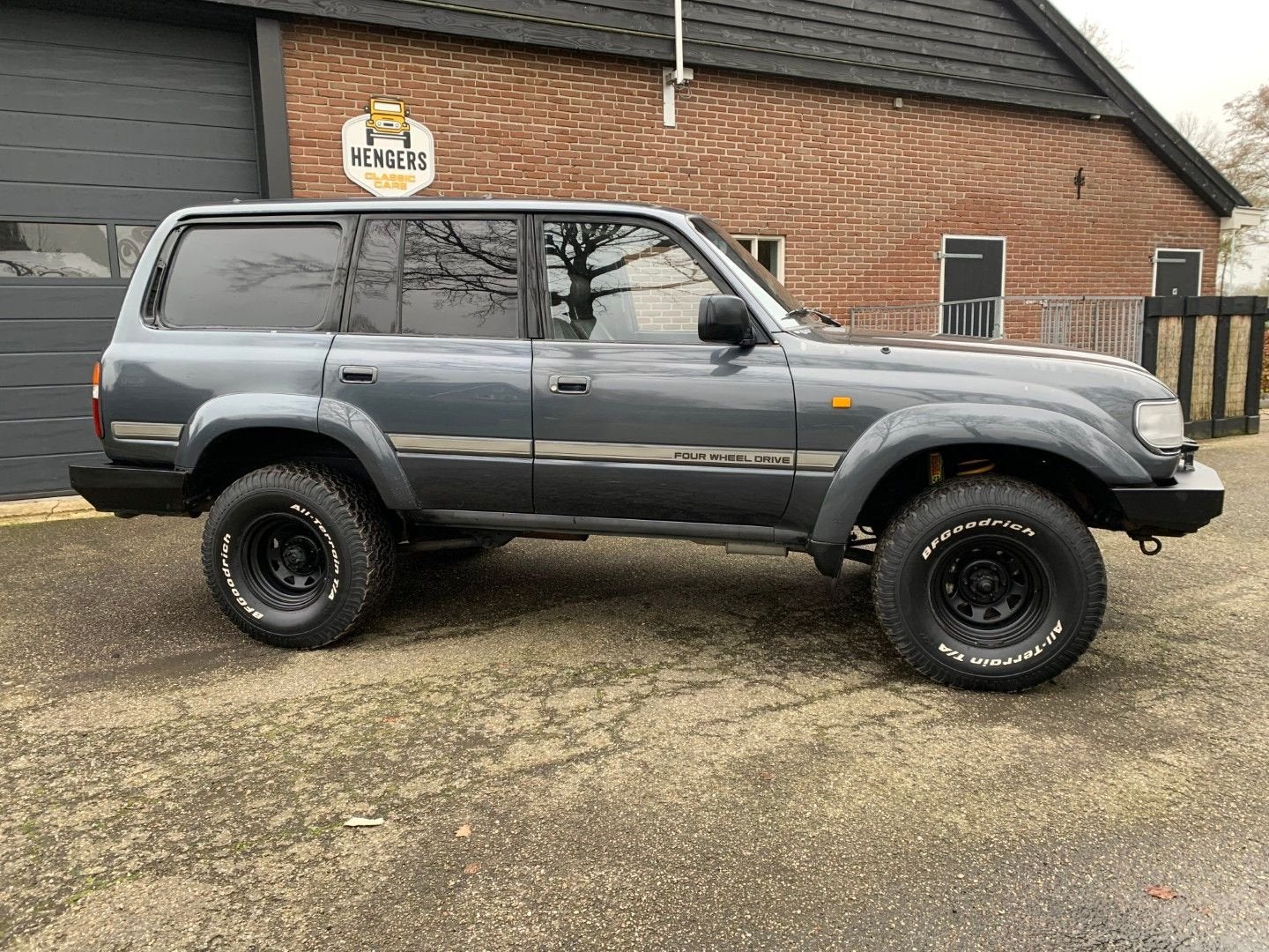 Toyota Land Cruiser HDJ80 GX  Grijskenteken 1991, Auto's, Automaat, Bedrijf, Diesel, SUV of Terreinwagen