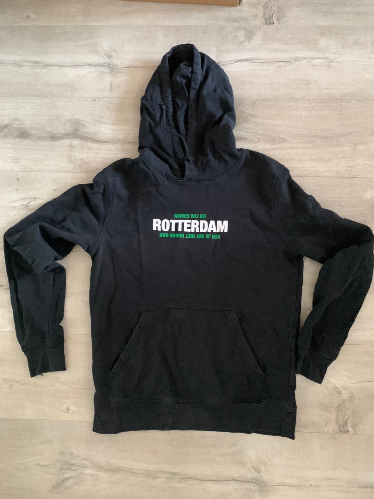 Feyenoord Hoodie Komen wij uit Rotterdam, Ophalen of Verzenden, Gebruikt, Jongen of Meisje, Trui of Vest