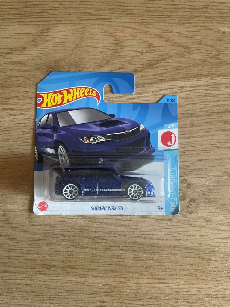 Hot Wheels Subaru WRX STI, Ophalen of Verzenden, Zo goed als nieuw, Auto