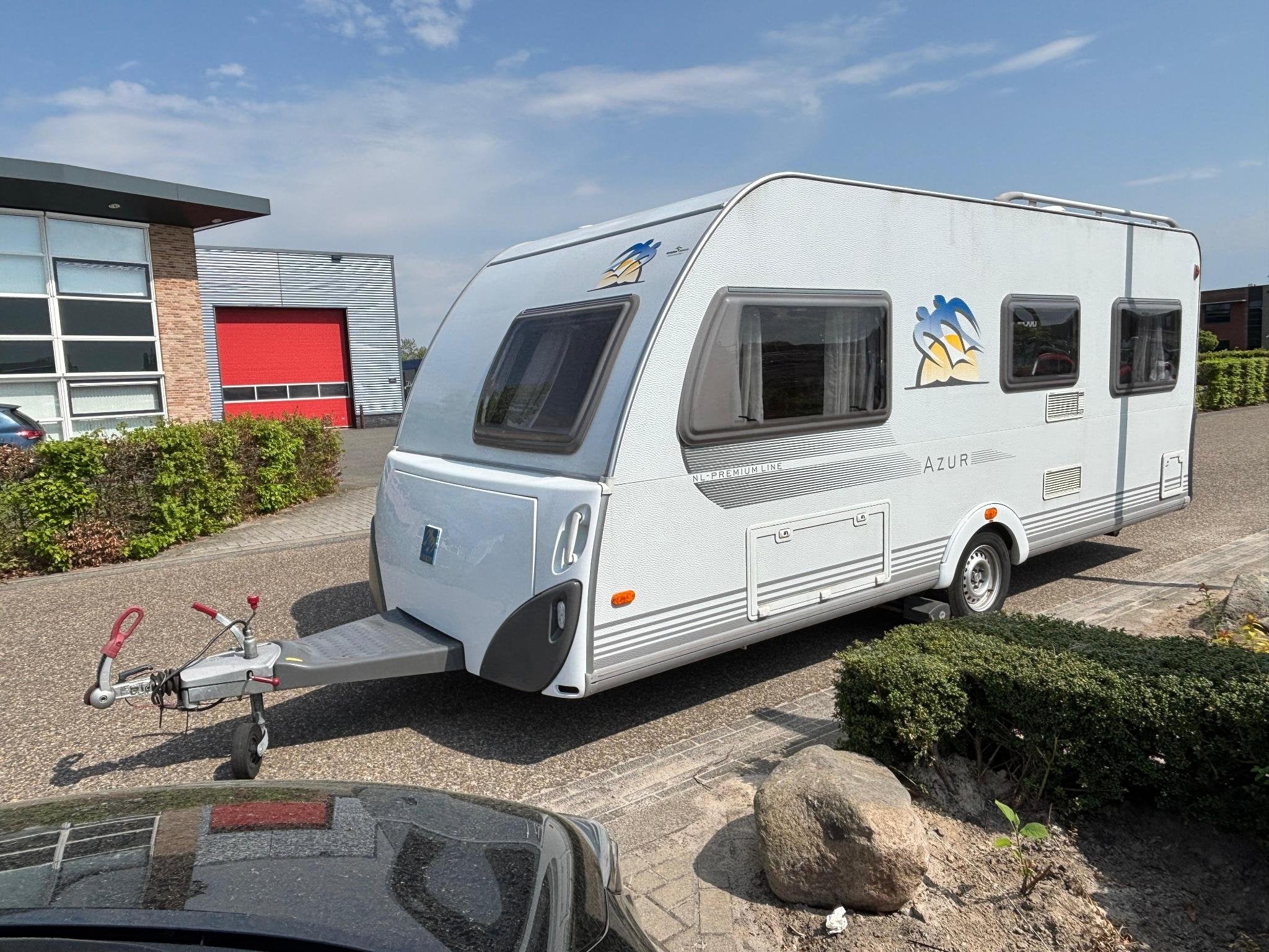 Knaus Azur NL-Premium line | Caravanmover | Fietsenrek | | D, Caravans en Kamperen, Vast bed, Ringverwarming, Tot en met 2, 7 tot 8 meter
