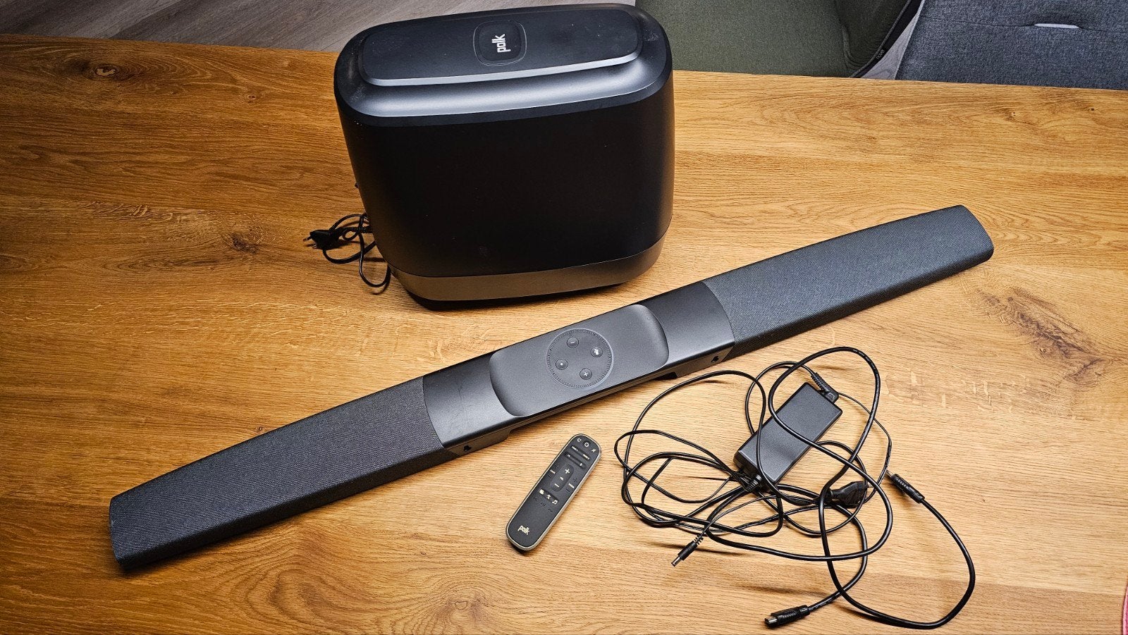 Polk Command Bar soundbar met draadloze subwoofer, Ophalen, Bluetooth, Gebruikt