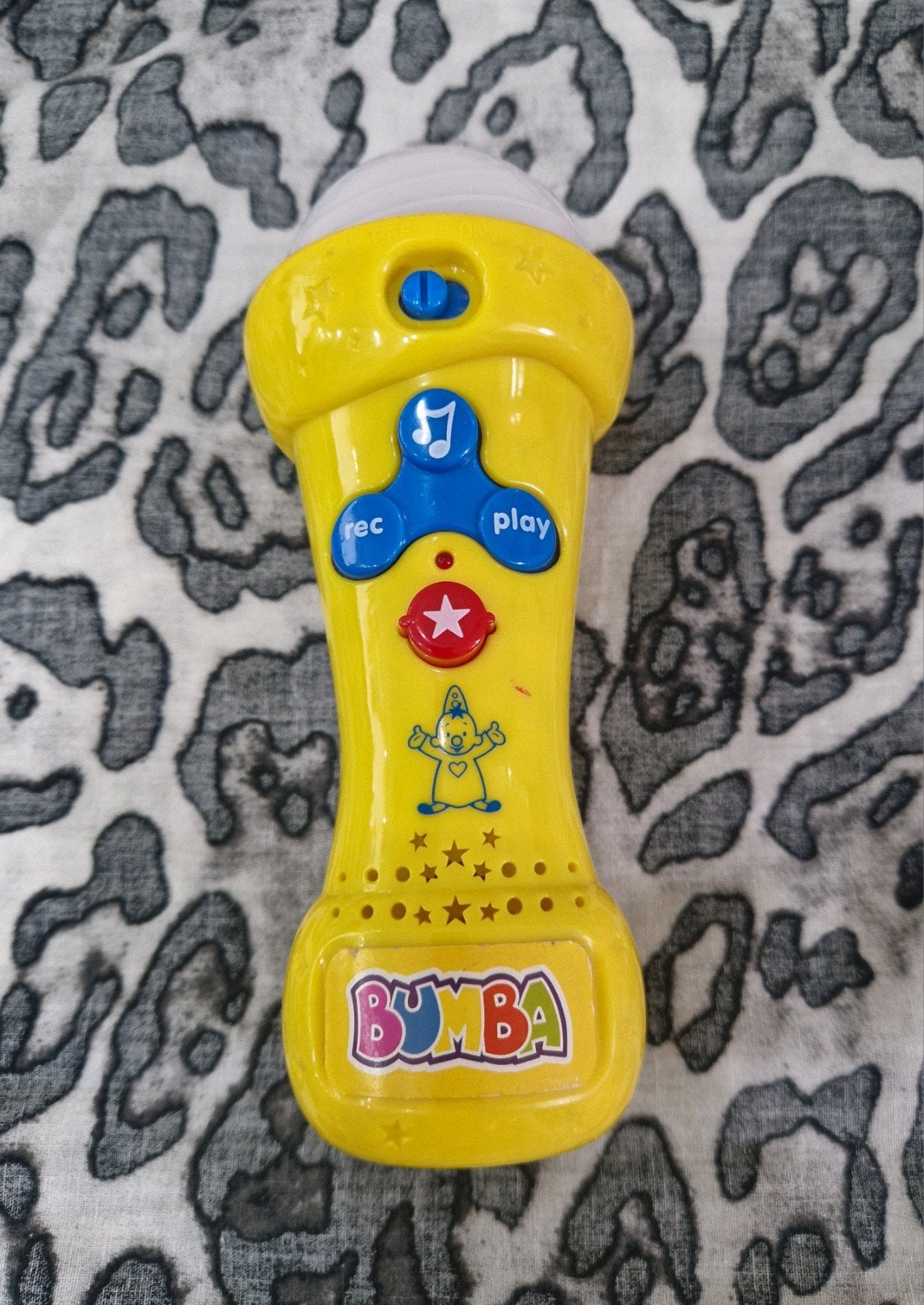 Bumba Microfoon met Licht en Geluid / Opnamefunctie, Ophalen of Verzenden, Zo goed als nieuw, 6 maanden tot 2 jaar