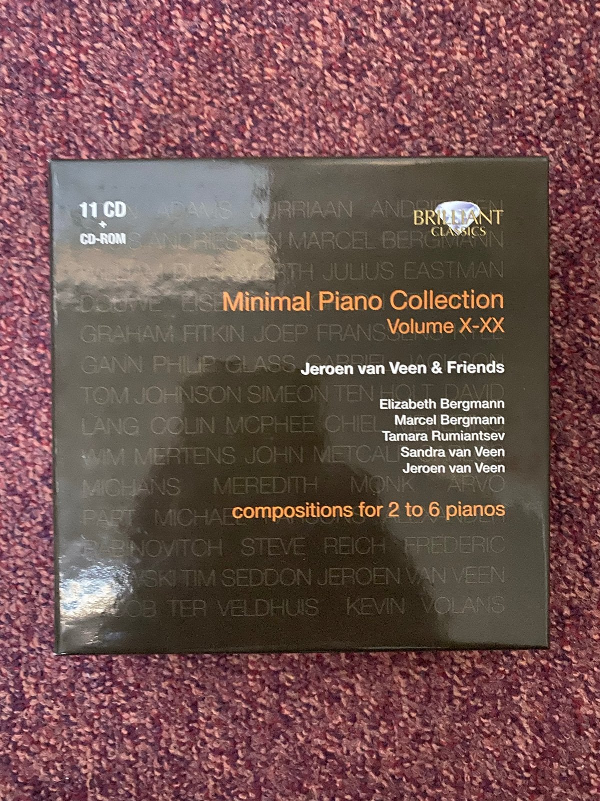 Jeroen van Veen & Friends - Minimal Piano Collection 11 CD, Kamermuziek, Boxset, Modernisme tot heden, Ophalen of Verzenden