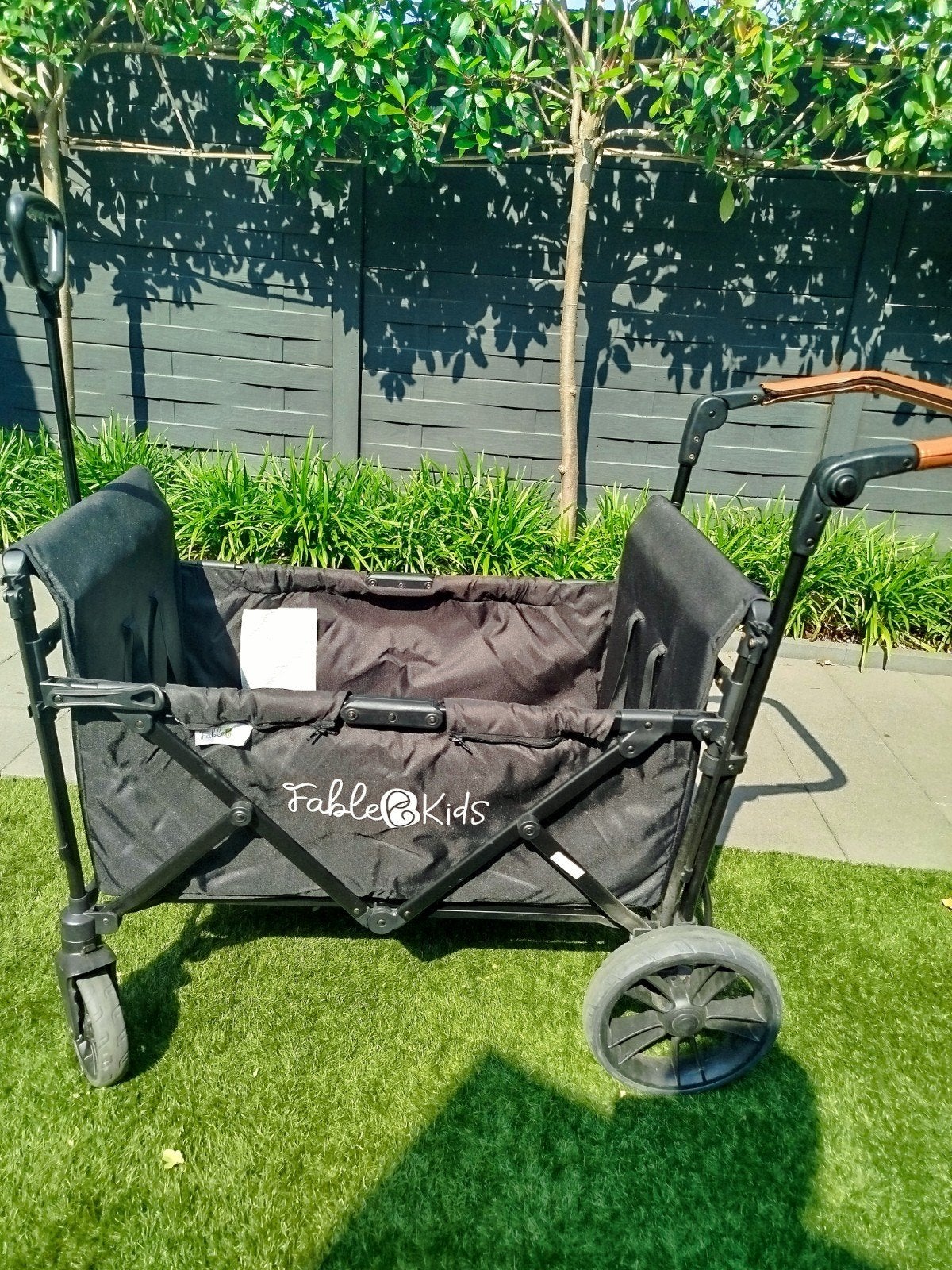 BordelkarFableKids LEO X2 Lite Opvouwbare Handkar Onyx Zwart, Ophalen of Verzenden, Zo goed als nieuw, Overige merken