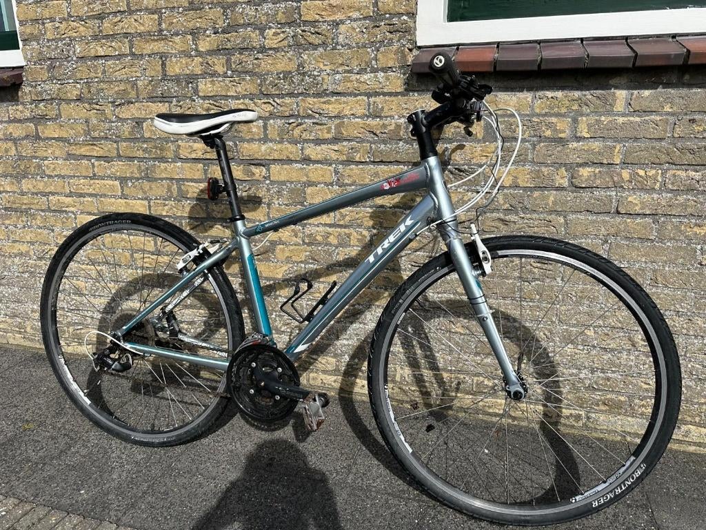Trek 7.2 FX hybride fiets – 24 versnellingen – goede staat, Fietsen en Brommers, 28 inch, Gebruikt, Aluminium, Meer dan 20 versnellingen