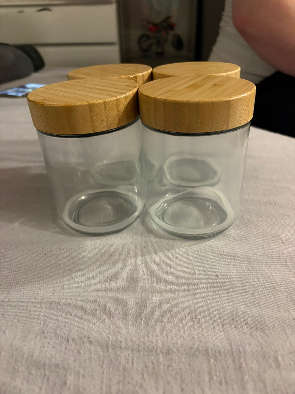potjes, Ophalen, Nieuw, Glas, Pot, Bus of Blik