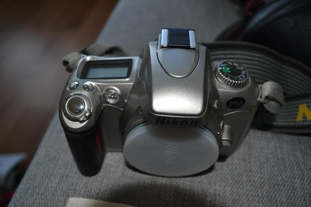 Nikon F55 analoog spiegelreflex camera, Ophalen of Verzenden, Gebruikt, Spiegelreflex, Nikon