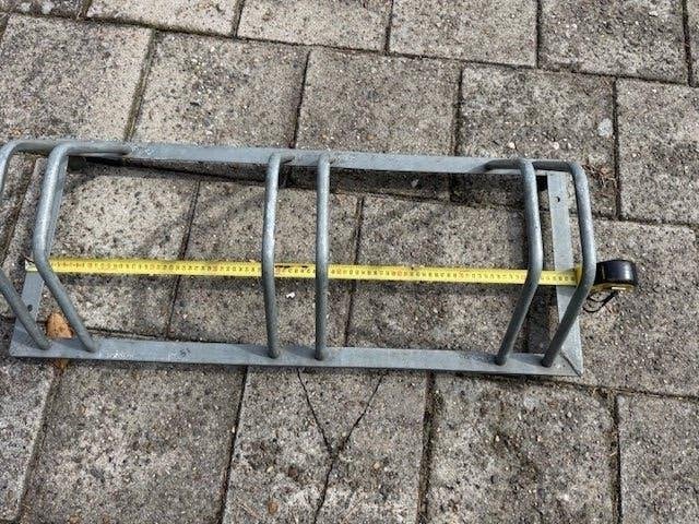 Fietsenrek voor 3 fietsen, Ophalen, Gebruikt