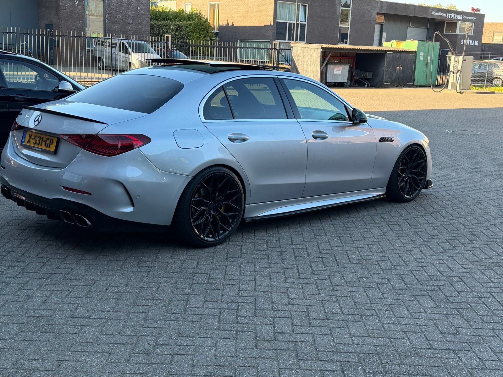 Mercedes-Benz C-Klasse C300 d 265pk 9G-TRONIC 2021 Grijs, Auto's, Mercedes-Benz, Automaat, Achterwielaandrijving, 1800 kg, Particulier