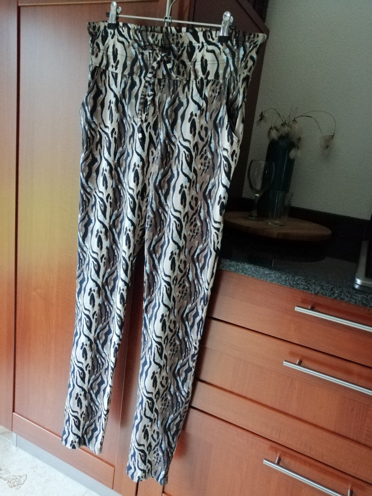 Broek travelstof G-maxx. Maat L, Maat 38/40 (M), Zwart, Ophalen of Verzenden, Zo goed als nieuw
