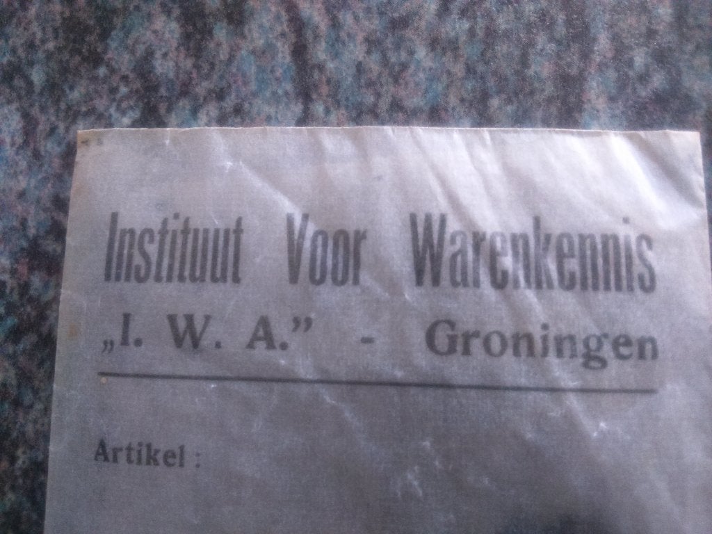 Instituut voor Warenkennis zakjes div. specerijen en rijst, Ophalen of Verzenden