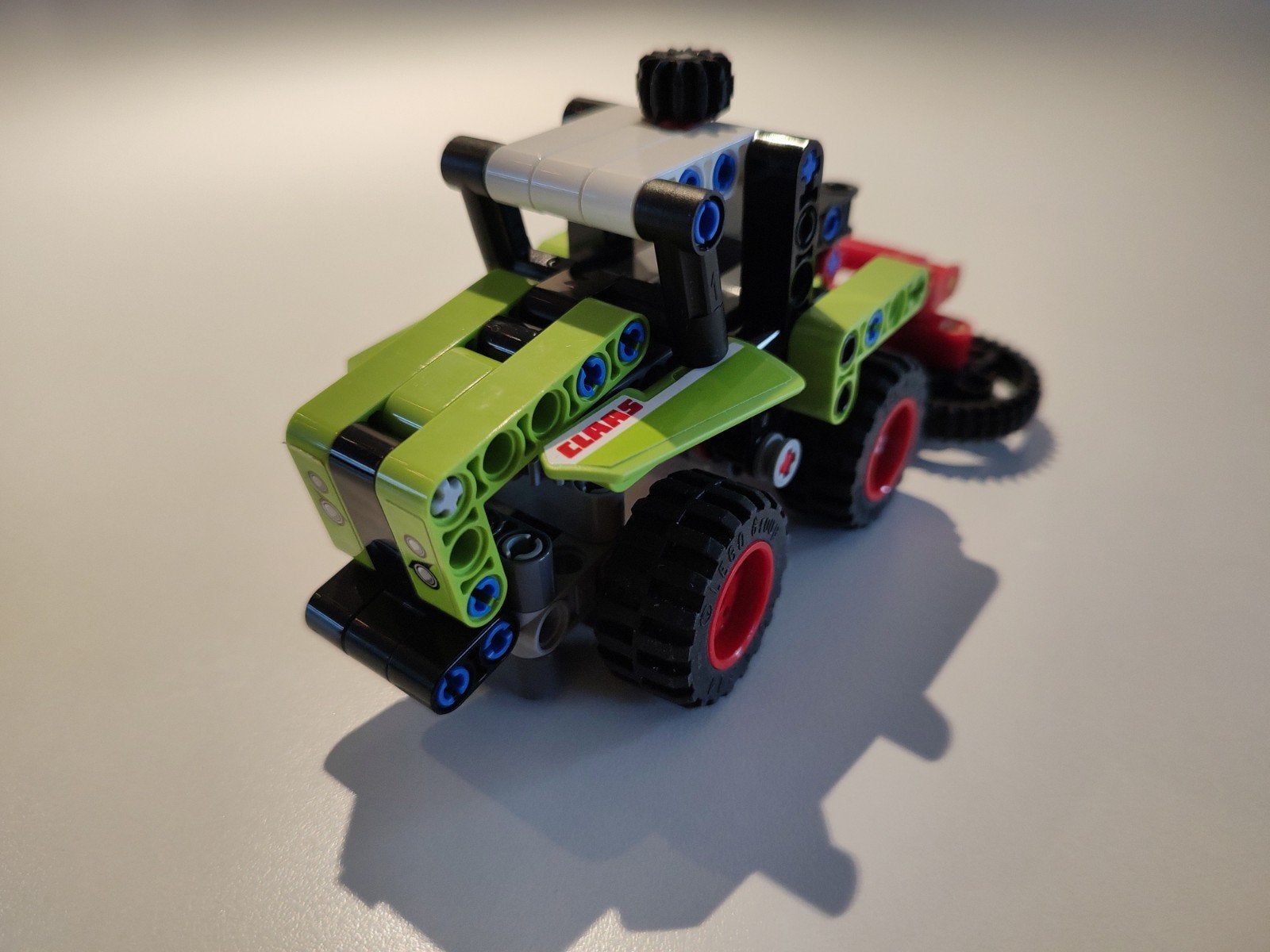 lego mini claas xerion 42102, Ophalen, Lego, Inclusief instructies, Zo goed als nieuw