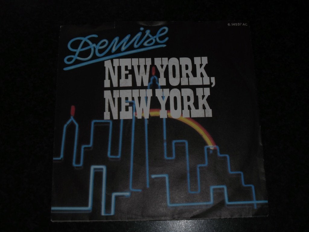 DENISE - new york, new york, 7 inch, Ophalen of Verzenden, Zo goed als nieuw, Pop