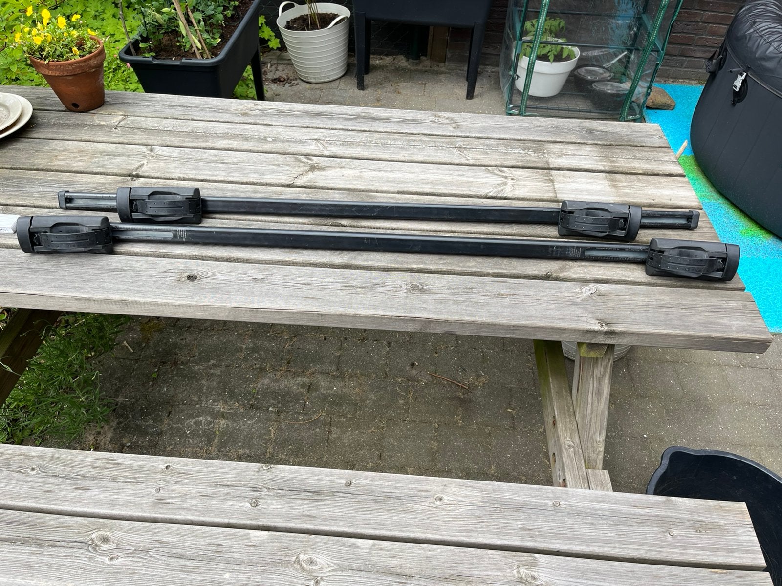 Thule WingBar Evo dakdragers incl. voeten; Zo goed als nieuw, Ophalen, Zo goed als nieuw