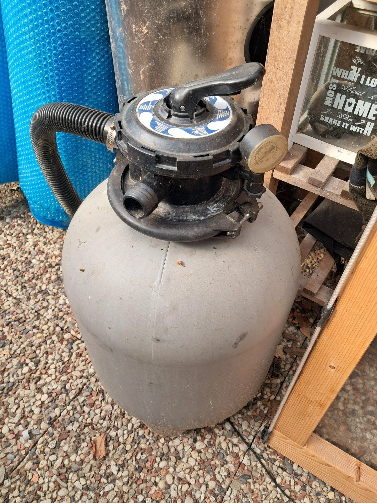 Zandfilter voor zwembad, Tuin en Terras, Ophalen, Gebruikt, Zwembadpomp