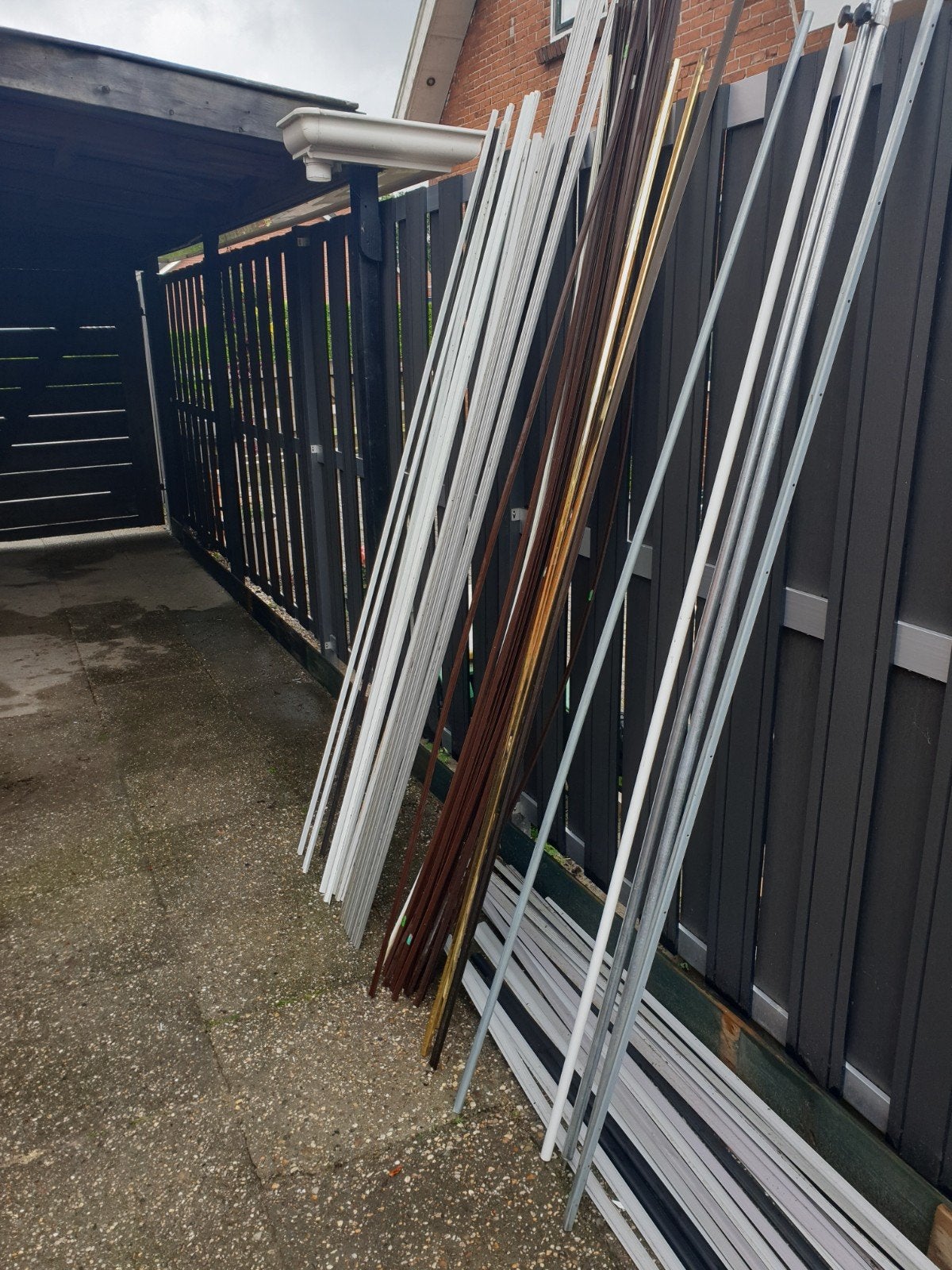 strippen voor tocht voor glas plaatsen en nog meer, Ophalen, Nieuw, Aluminium