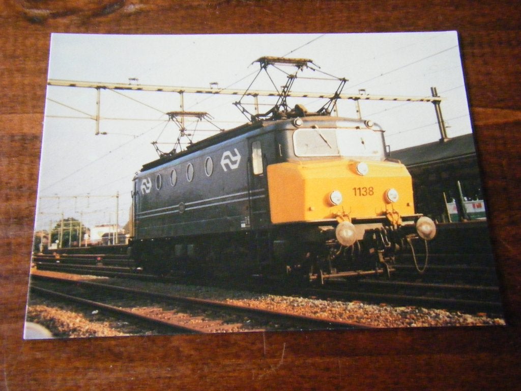 X41 - NS - Locomotief 1138 - Mooi, Ophalen of Verzenden, Trein, Kaart of Prent